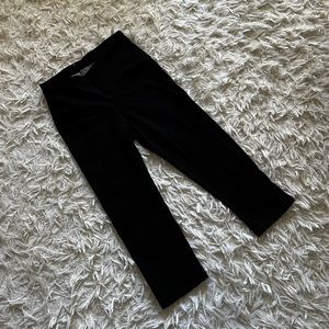 Victoria’s Secret Black Knockout Crop XS